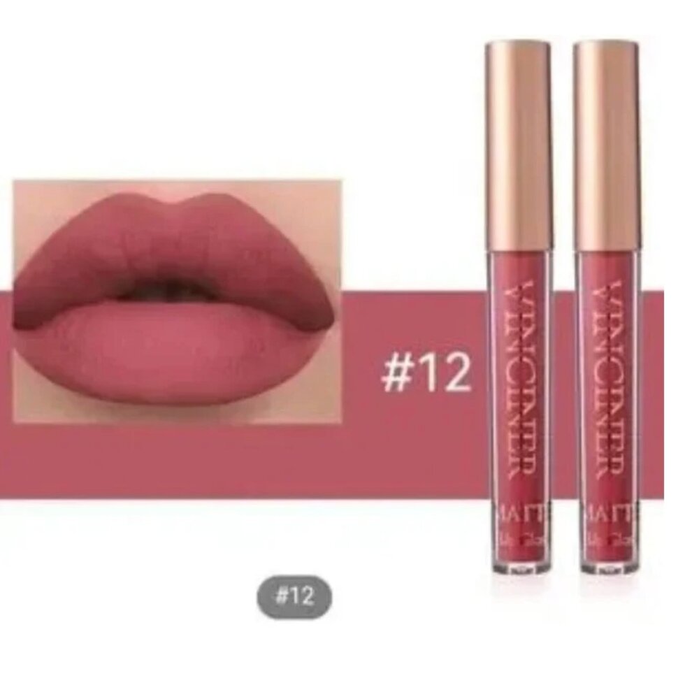 2 NIB Vinciner #12 New Matte Lipstick